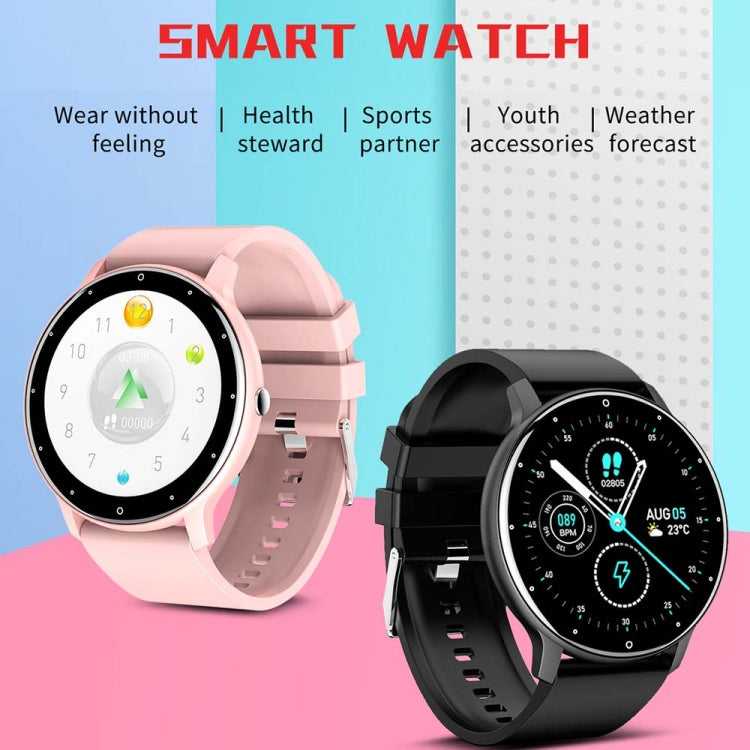 BW0223 Heart Rate/Blood Oxygen/Blood Pressure Monitoring Bluetooth Smart Calling Watch, Color: Silicone Black - Smart Wear by buy2fix | Online Shopping UK | buy2fix