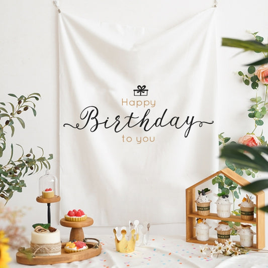 GT282 Birthday Background Cloth Party Scene Arranges Children Photos, Size: 150x200cm Velvet Cloth(19) - Camera Accessories by buy2fix | Online Shopping UK | buy2fix