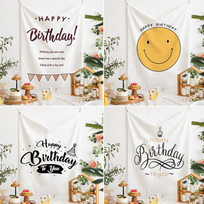 GT282 Birthday Background Cloth Party Scene Arranges Children Photos, Size: 150x200cm Velvet Cloth(13) - Camera Accessories by buy2fix | Online Shopping UK | buy2fix