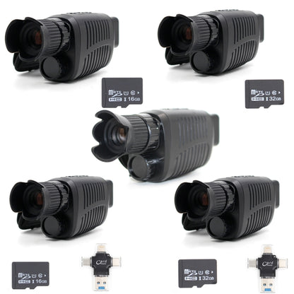 Video Pictures 5X HD 1080P Digital Night Visual Instrument Infrared Single Tube Binoculars+32G Memory - Monocular Binoculars by buy2fix | Online Shopping UK | buy2fix