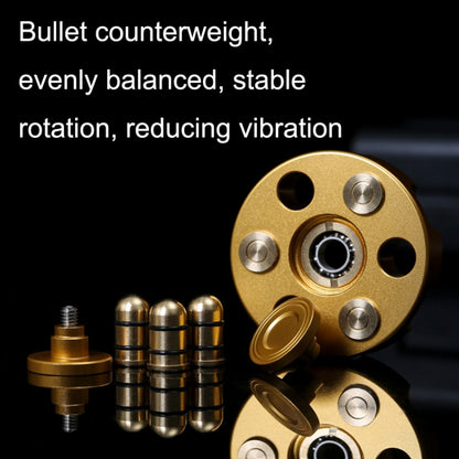 EDC Removable Fingertip Spinner Revolver Clip Pure Brass Stress Relief Toys(Silver) - Spinning Toys by buy2fix | Online Shopping UK | buy2fix