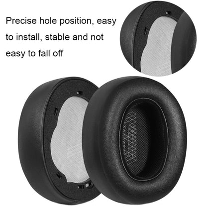 1pair Headphone Sponge Case For JBL Live 650BTNC/660/E65BTNC/Duet NC(Leather+Velvet) - Apple Accessories by buy2fix | Online Shopping UK | buy2fix