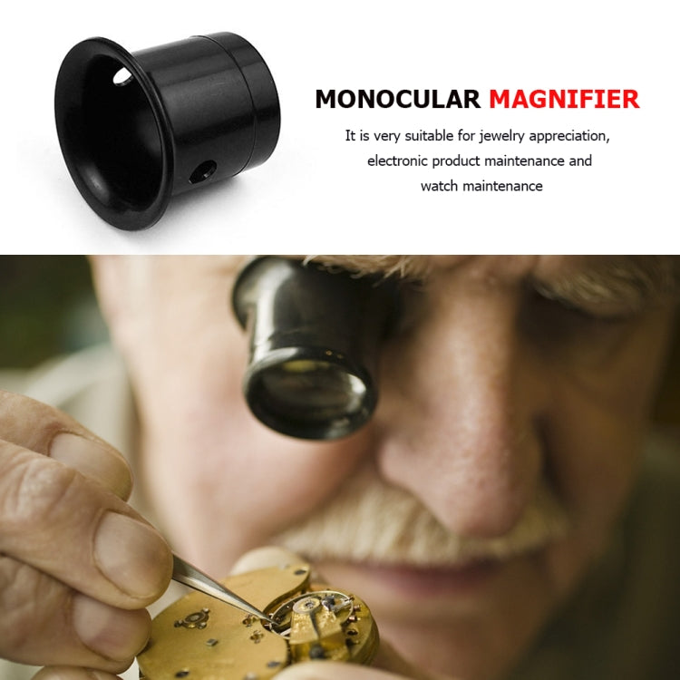 5pcs Eyepiece Magnifier Glass Lens Eyepiece Type Repair Magnifier, Times: 15X - Consumer Electronics by buy2fix | Online Shopping UK | buy2fix