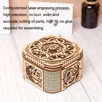 Wooden Puzzle Toy 3D Puzzle Assembly Box DIY Gift Desktop Ornaments, Style: Jewelry Box - Puzzle Toys by buy2fix | Online Shopping UK | buy2fix