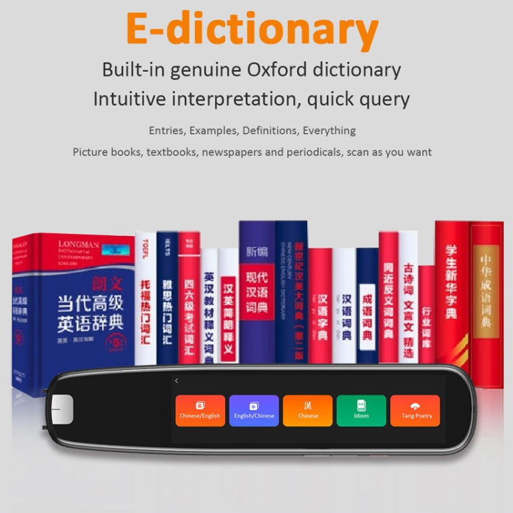 S7 Offline Scanning Translation Dictionary Pen Translation Pen 12 Language Mutual Translation Scanning Pen - Consumer Electronics by buy2fix | Online Shopping UK | buy2fix