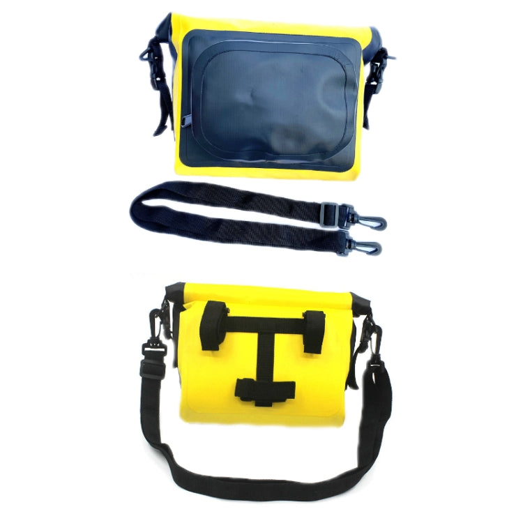 Bicycle Front Beam Waterproof Storage Hanging Bag(Yellow) - Bicycle Bags by buy2fix | Online Shopping UK | buy2fix