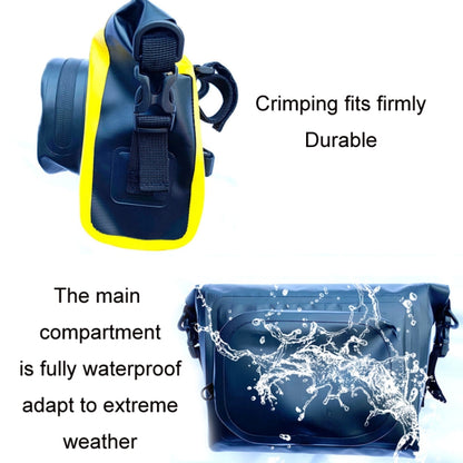 Bicycle Front Beam Waterproof Storage Hanging Bag(Black) - Bicycle Bags by buy2fix | Online Shopping UK | buy2fix