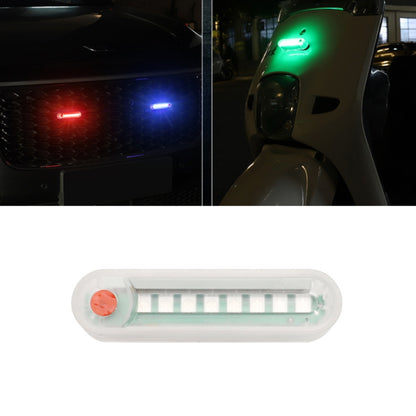 Motorcycle Electric Car Anti-Rear Collision Solar Strobe Warning Light, Specification: Bright Colorful Light - Taillights by buy2fix | Online Shopping UK | buy2fix