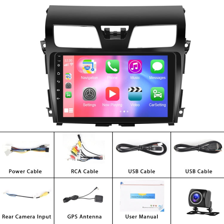 For Nissan Teana 13-16 10.1-inch Reversing Video Large Screen Car MP5 Player, Style: WiFi Edition 2+32G(Standard+AHD Camera) - In Car by buy2fix | Online Shopping UK | buy2fix