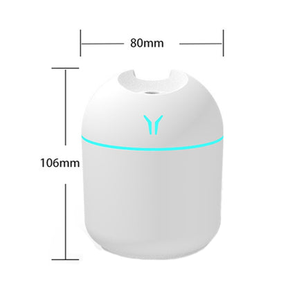 USB Mini Desktop Colorful Night Light Car Humidifier, Spec: 250ml (Y-Blue) - Air Purifiers & Accessories by buy2fix | Online Shopping UK | buy2fix
