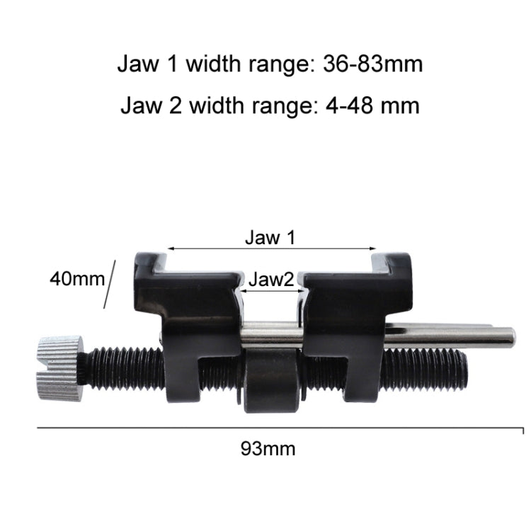 Manual Woodworking Planer Fixed Angle Sharpener Bracket(Black) - Abrasive Tools & Accessories by buy2fix | Online Shopping UK | buy2fix