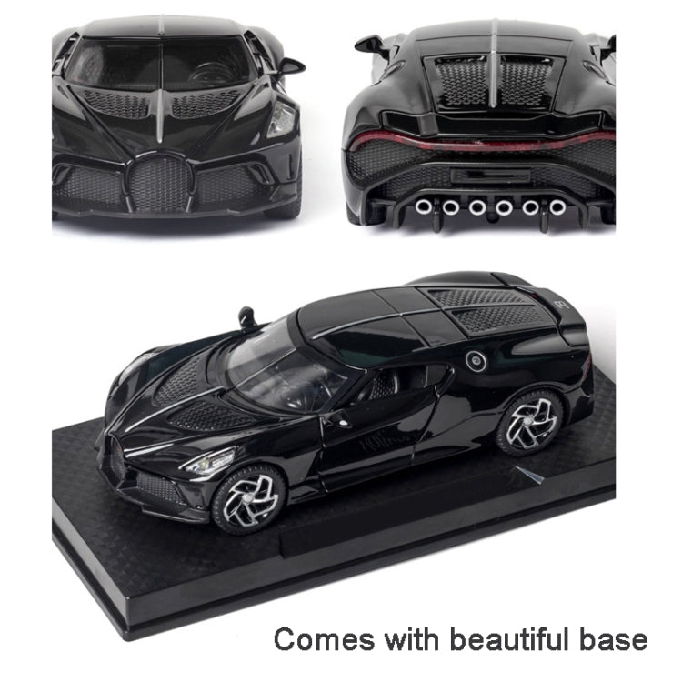 1:32 Alloy Sports Car Model With Sound And Light Boy Toy Car Decoration(Bright Red) - Model Toys by buy2fix | Online Shopping UK | buy2fix