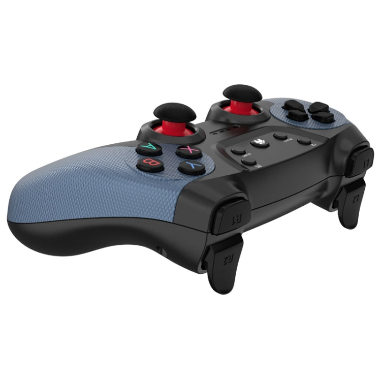 KM-029   2.4G One for Two Doubles Wireless Controller Support PC / Linux / Android / TVbox(Mountain Blue) - Gamepads by buy2fix | Online Shopping UK | buy2fix