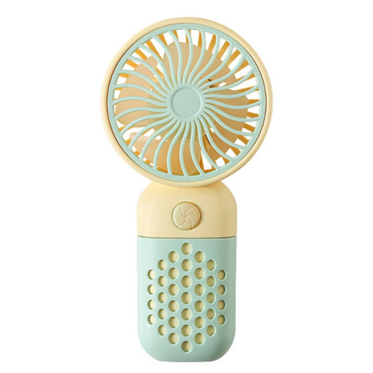 Z8 Handheld Cute Mini USB Fan Portable Dormitory Desktop Fan(Yellow) - Electric Fans by buy2fix | Online Shopping UK | buy2fix