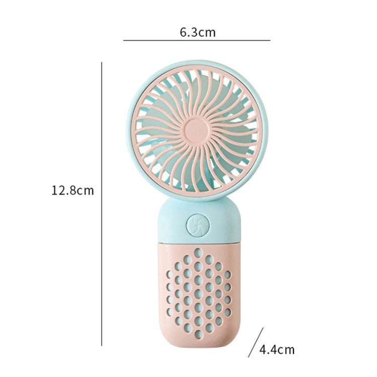 Z8 Handheld Cute Mini USB Fan Portable Dormitory Desktop Fan(Yellow) - Electric Fans by buy2fix | Online Shopping UK | buy2fix