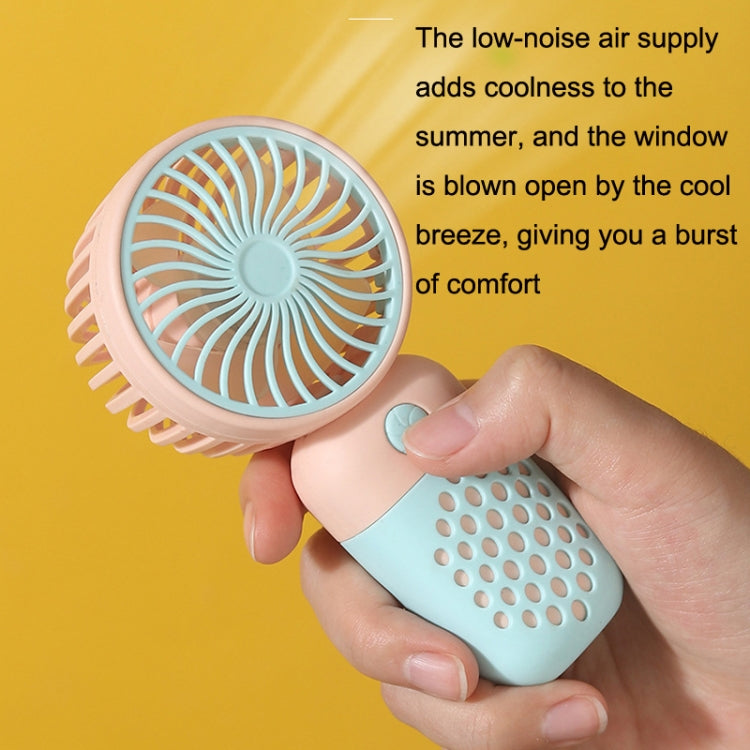 Z8 Handheld Cute Mini USB Fan Portable Dormitory Desktop Fan(Yellow) - Electric Fans by buy2fix | Online Shopping UK | buy2fix