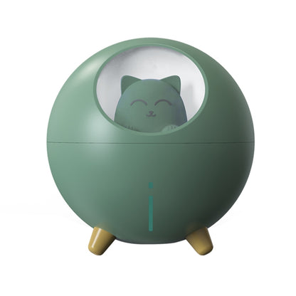 WT-TX5 USB Direct Insert Version Humidifier Mini Planet Cat Desktop Purifier(Green) - Air Purifiers & Parts by buy2fix | Online Shopping UK | buy2fix