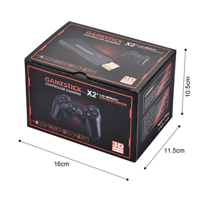 X2 GD10 Y5 2.4G Wireless 4K HD TV Game Console PSP Game Box 32G Built-in 15000+ Games - Pocket Console by buy2fix | Online Shopping UK | buy2fix