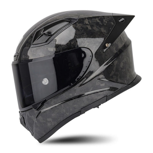 SOMAN Four Seasons Full Cover Motorcycle Helmet, Size: M(Cheetah Print Black) - Helmets by SOMAN | Online Shopping UK | buy2fix