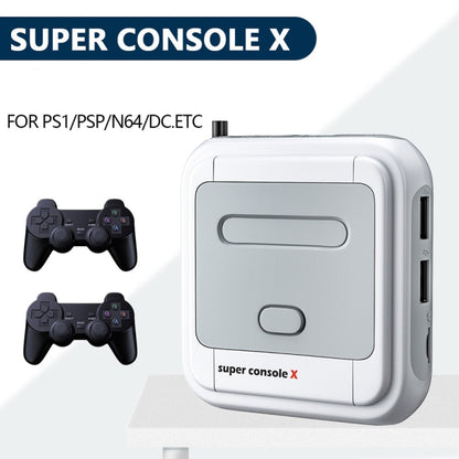 Super Console X 128G 40000+ Games Wireless 4K HD 3D Double Game Console Box, EU Plug - Pocket Console by buy2fix | Online Shopping UK | buy2fix