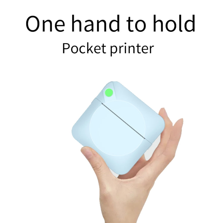 C17 Bluetooth Pocket Mini Label Printer Inkless Thermal Printer Wireless Photo Printer(Pink) - Printer by buy2fix | Online Shopping UK | buy2fix