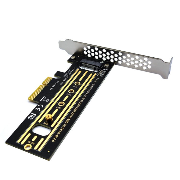 2pcs M.2 Riser Card NVMe SSD to PCI-E X4 4.0 GEN4(Black) - Card Adapter by buy2fix | Online Shopping UK | buy2fix