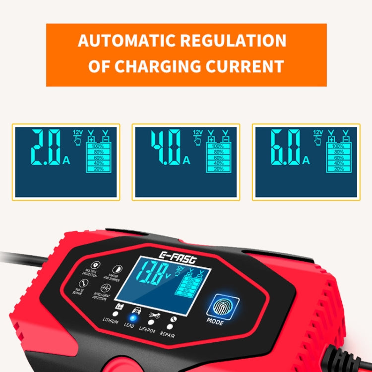 E-FAST 12V/24V Car Battery Emergency Starter Motorcycle Lithium Battery Charger(UK Plug) - Power Bank by E-FAST | Online Shopping UK | buy2fix