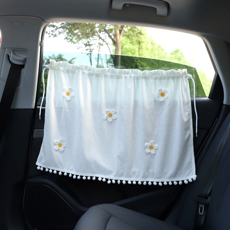 Car Sun Protection Blackout Curtain Cartoon Sunshade Curtain, Pattern: Five Sunflowers - Window Foils & Solar Protection by buy2fix | Online Shopping UK | buy2fix