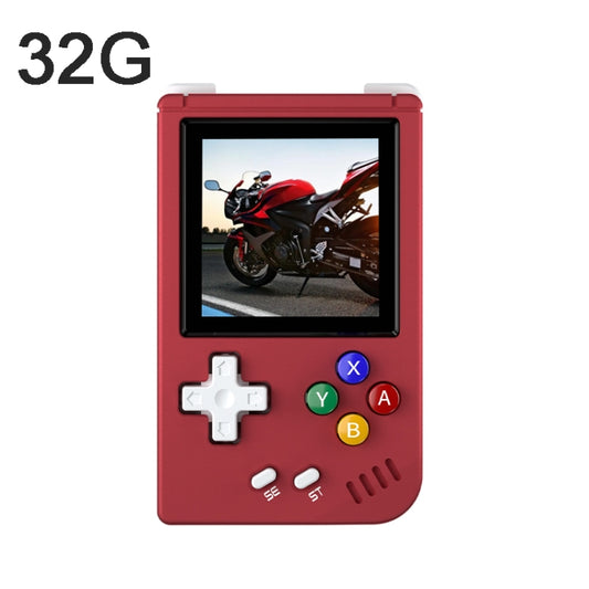 ANBERNIC RG Nano  1.54-Inch IPS Linux System Classic Pocket Retro Game Console 32G 3000 Games(Red) - Pocket Console by ANBERNIC | Online Shopping UK | buy2fix
