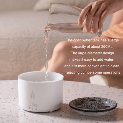 Volcanic Essential Oil Aroma Diffuser Ultrasonic Air Humidifier, Model: Full Split Remote Control(EU Plug) - Air Purifiers & Accessories by buy2fix | Online Shopping UK | buy2fix