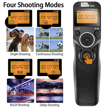 For Instax 90 Pixel TW283 Shutter Wireless Delay Remote Control SLR Shutter Flasher - Wireless Remote Control by Pixel | Online Shopping UK | buy2fix