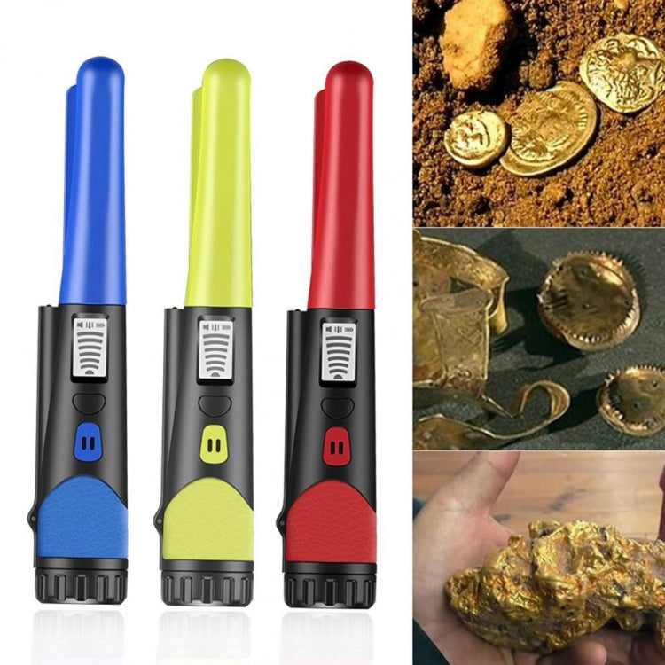 Handheld Metal Detector LCD Display Gold Treasure Hunter with Flashlight(Green) - Metal Detector by buy2fix | Online Shopping UK | buy2fix