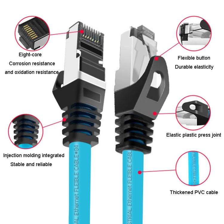 35m CAT5 Double Shielded Gigabit Industrial Ethernet Cable High Speed Broadband Cable - Lan Cable and Tools by buy2fix | Online Shopping UK | buy2fix