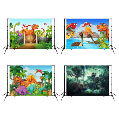 2.1m x 1.5m Dinosaur World Cartoon Photo Shoot Scene Photography Background Cloth(W99) - Camera Accessories by buy2fix | Online Shopping UK | buy2fix