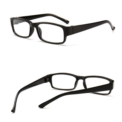 Suyan Artifact Plain Glass Spectacles Light Frame Glasses(Black) - Plain Glass Spectacles by buy2fix | Online Shopping UK | buy2fix