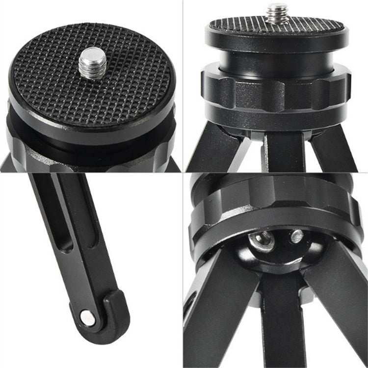 BEXIN Pocket Mini Metal Desktop Tripod Mount Live Broadcast Tripod - Camera Accessories by BEXIN | Online Shopping UK | buy2fix