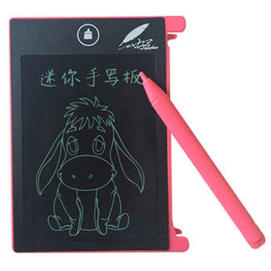 CHUYI 4.4 inch LCD Writing Tablet Portable Electronic Writing Drawing Board Doodle Pads with Stylus for Home School Office(Pink) - Consumer Electronics by buy2fix | Online Shopping UK | buy2fix