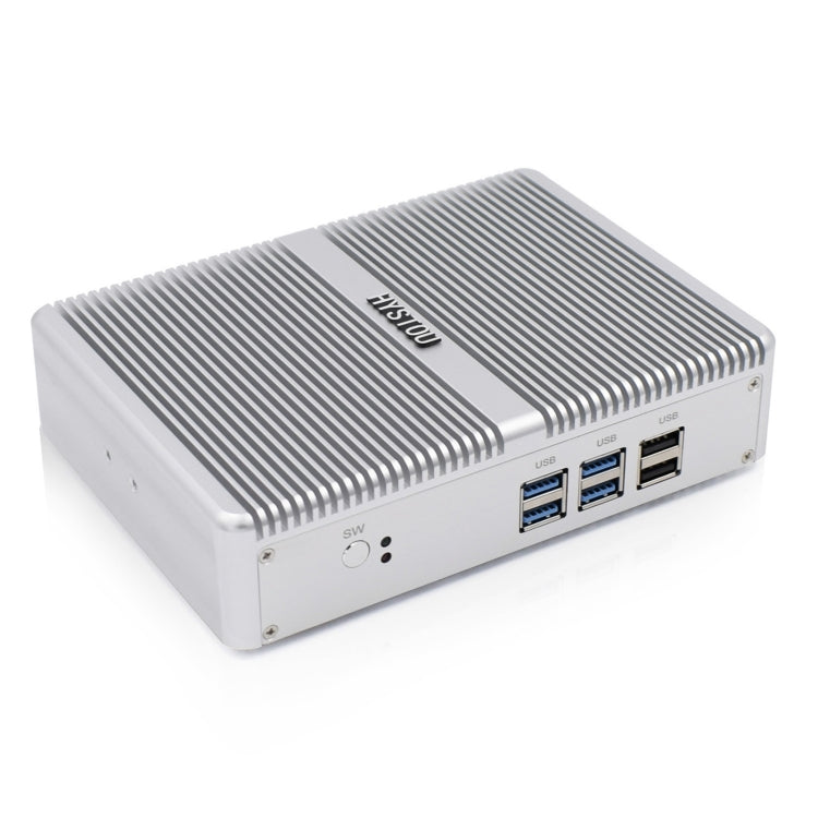 HYSTOU H2 Windows / Linux System Mini PC, Intel Core I3-7167U Dual Core Four Threads up to 2.80GHz, Support mSATA 3.0, 4GB RAM DDR4 + 256GB SSD (White) - Computer & Networking by HYSTOU | Online Shopping UK | buy2fix