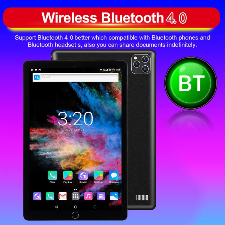 BDF A10 3G Phone Call Tablet PC, 10 inch, 1GB+16GB, Android 5.1, MTK6592 Octa Core Cortex-A7, Support Dual SIM & Bluetooth & WiFi & GPS, EU Plug(Purple) - BDF by BDF | Online Shopping UK | buy2fix