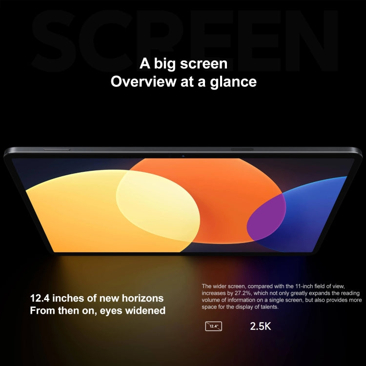 Xiaomi Pad 5 Pro, 12.4 inch, 8GB+256GB, Dual Back Cameras, MIUI 13 Qualcomm Snapdragon 870 Octa Core up to 3.2GHz, 10000mAh Battery (Green) - Other by Xiaomi | Online Shopping UK | buy2fix