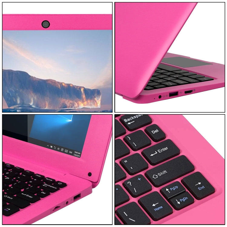 A133 10.1 inch Laptop, 2GB+64GB, Android 12,  Allwinner A133 Quad Core CPU 1.6Ghz, Support Bluetooth & WiFi, EU Plug(Pink) - Others by buy2fix | Online Shopping UK | buy2fix