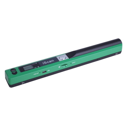 iScan01 Mobile Document Handheld Scanner with LED Display, A4 Contact Image Sensor(Green) - Consumer Electronics by buy2fix | Online Shopping UK | buy2fix