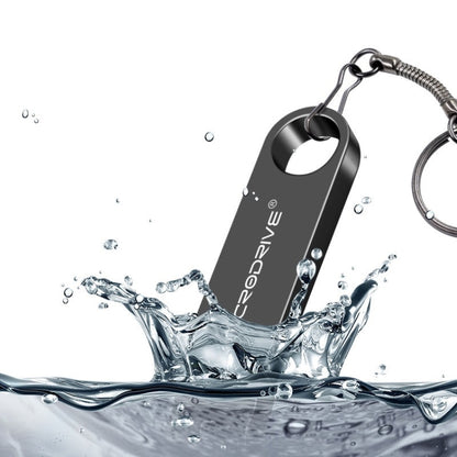 MicroDrive 8GB USB 2.0 Metal Waterproof High Speed U Disk(Grey) - Computer & Networking by MicroDrive | Online Shopping UK | buy2fix