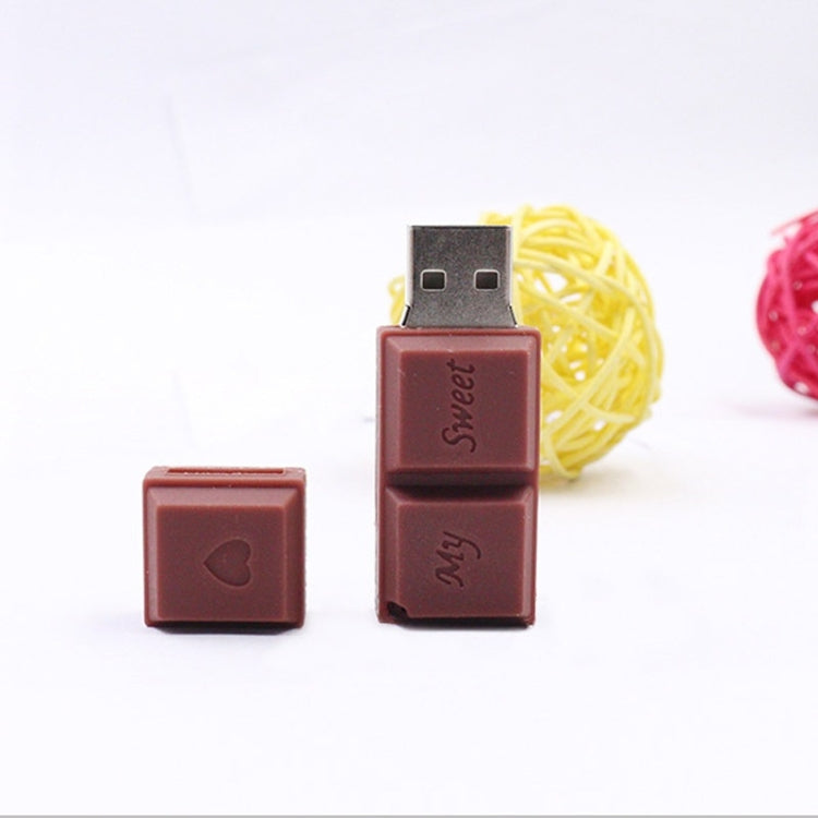 MicroDrive 16GB USB 2.0 Creative Chocolate U Disk - Computer & Networking by MicroDrive | Online Shopping UK | buy2fix